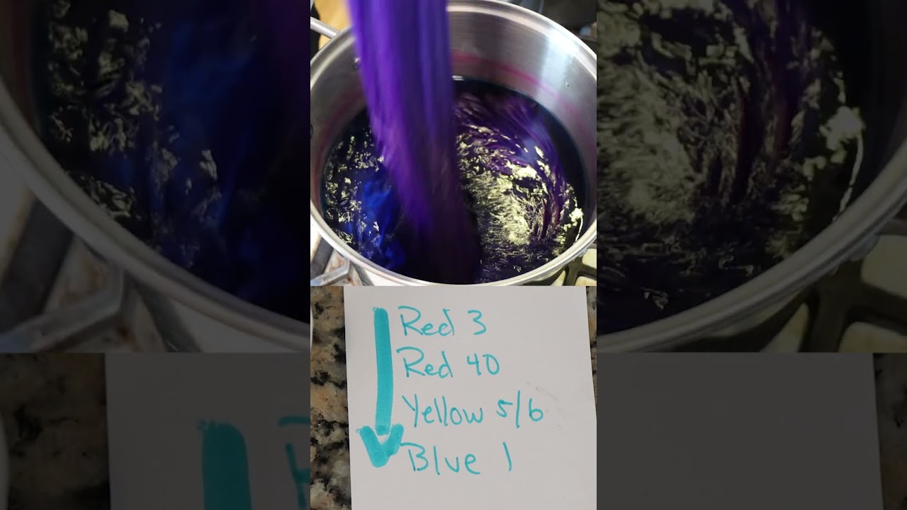 What is Color Breaking? (Dyeing Yarn with Food Coloring; Breaking Wilton's Violet)