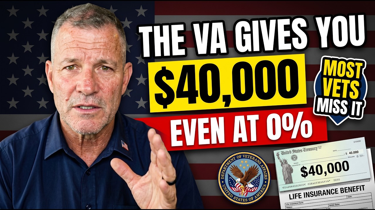 The VA Will Give Any Disabled Veteran $40,000 &mdash; Even at 0% &mdash; and Almost Nobody Signs Up