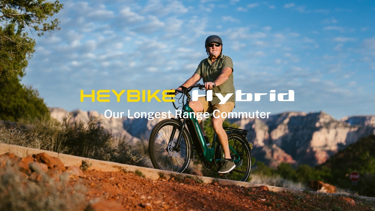 Meet Heybike Hybrid - - Our Longest Range Commuter