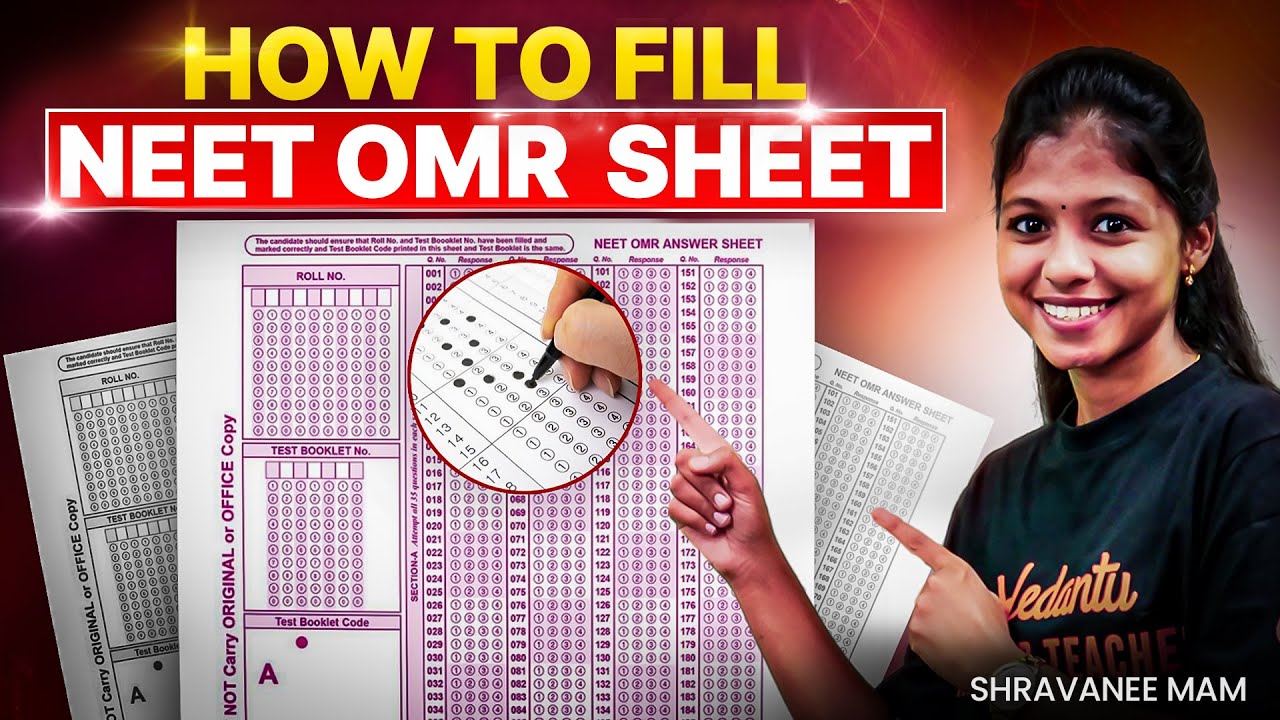 How to Fill OMR in NEET ?😱 How to Fill OMR in NEET ?😱