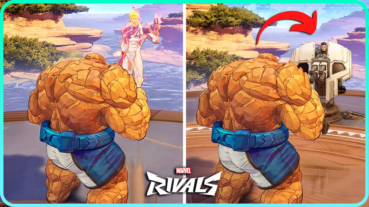All The Thing Unique Reactions & Hero Interactions Marvel Rivals