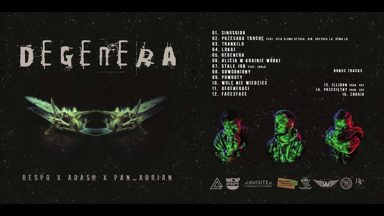 Respo x Adash ft. Peja/Slums Attack, BJN, Grzybek LD, Ośwa LD - Przesada trochę [DEGENERA]