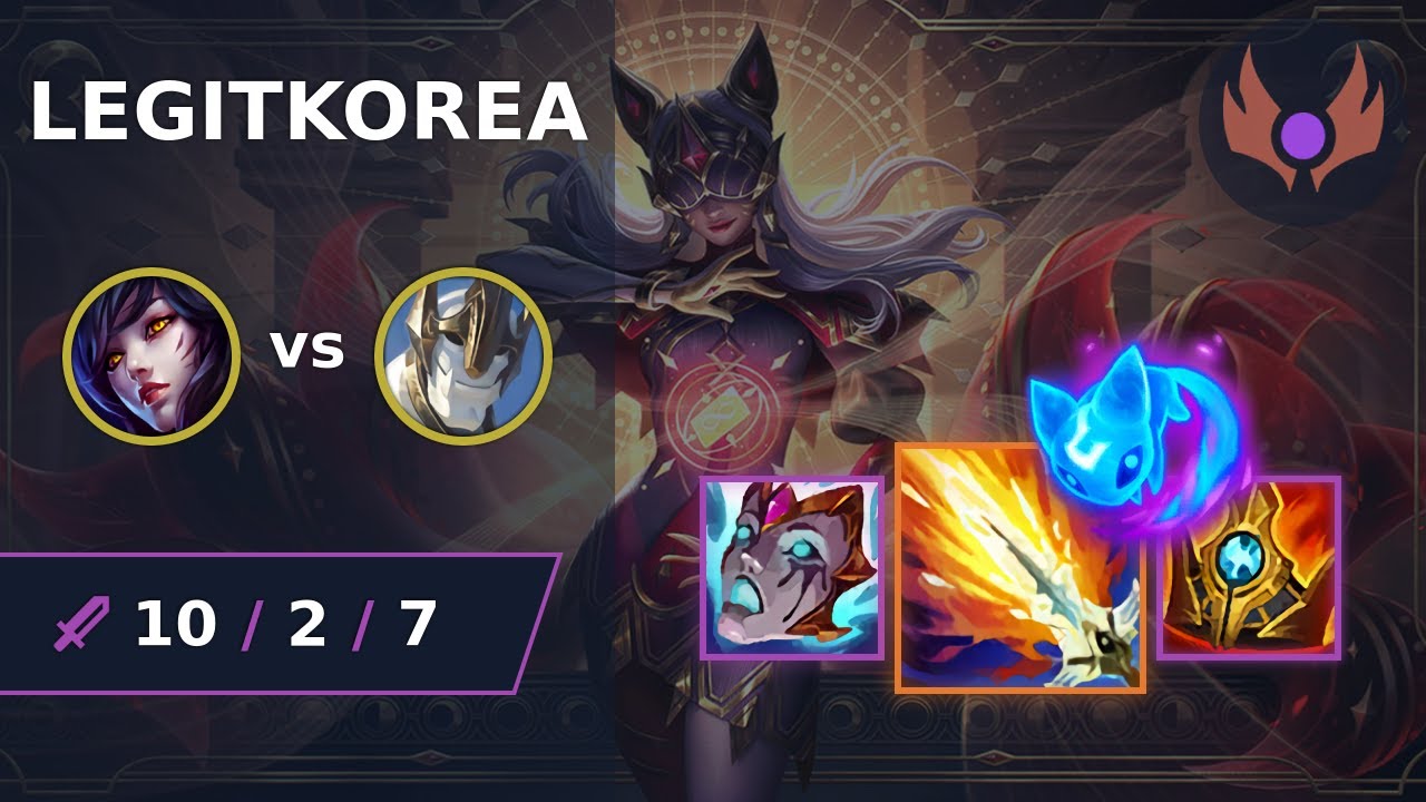 [ LegitKorea ] Ahri MID vs Galio | NA MASTER | LOL Season 2024