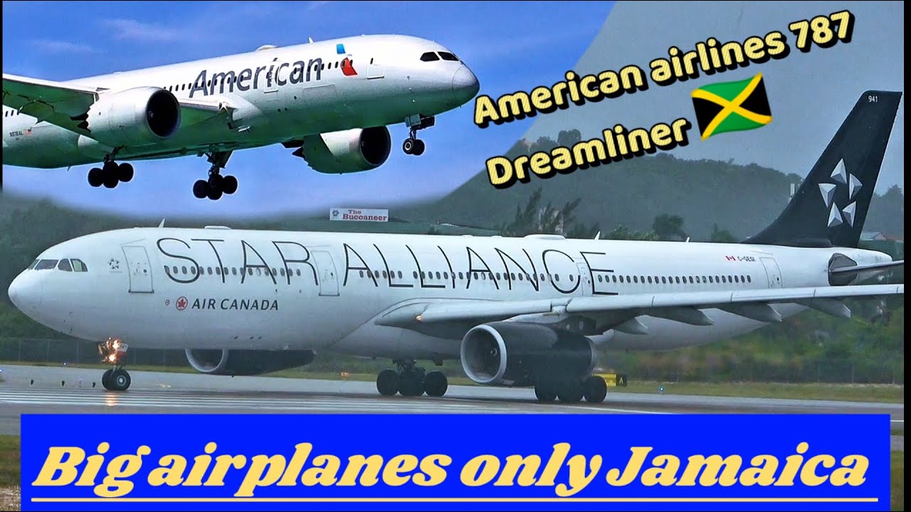 Just heavies in Jamaica 🇯🇲 airplane spotting Montego Bay Jamaica