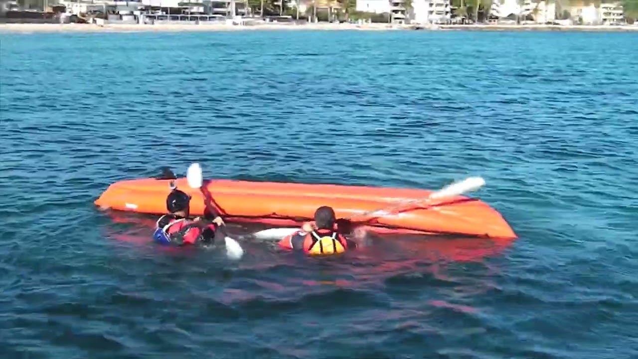 Gumotex Seawave - techniques de remontée à bord