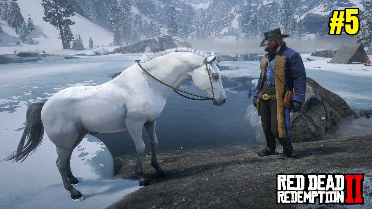 Getting The White Arabian Horse - Red Dead Redemption 2 #5