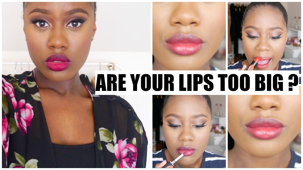 ARE YOUR LIPS TOO BIG ? HOW TO MAKE BIG LIPS LOOK SMALLER | TIPS
