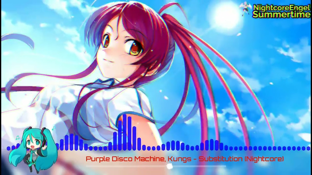 Purple Disco Machine, Kungs - Substitution (Nightcore)