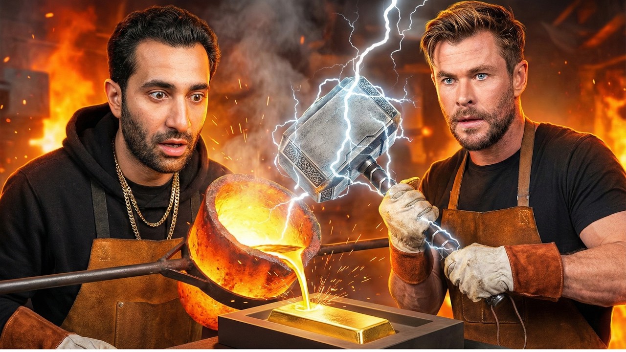 Melting Down $250,000 Of Gold Dust With Thor!