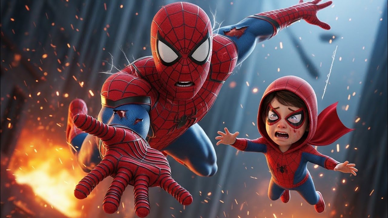 He Risked Everything to Save His Child | Emotional Spider-Man Story | The Cartoon TV 