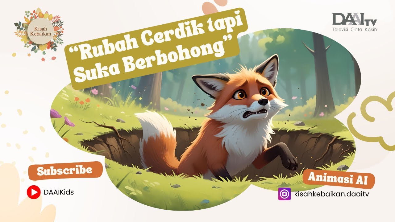 Rubah Cerdik tapi Suka Berbohong | Kisah Kebaikan
