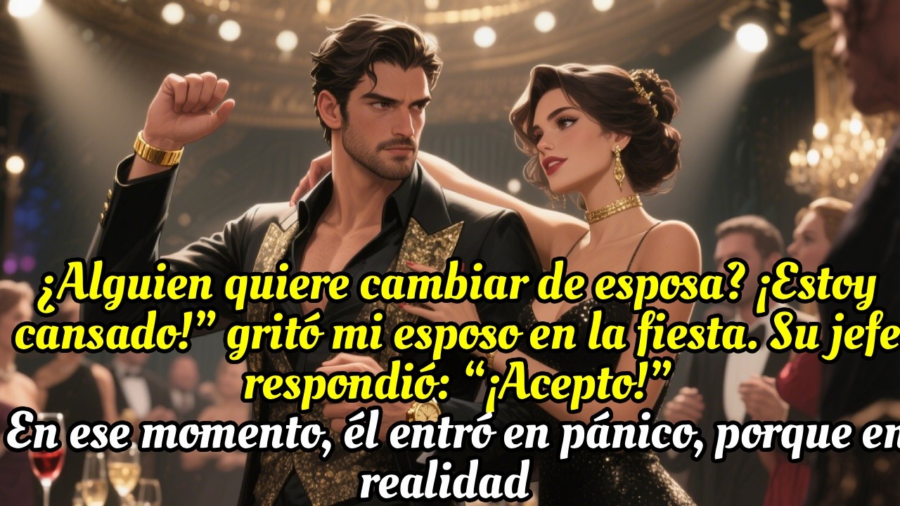 ¿Quién quiere cambiar de esposa?” 💔 gritó mi esposo en la fiesta 🍾, pero luego entró en pánico… 😱