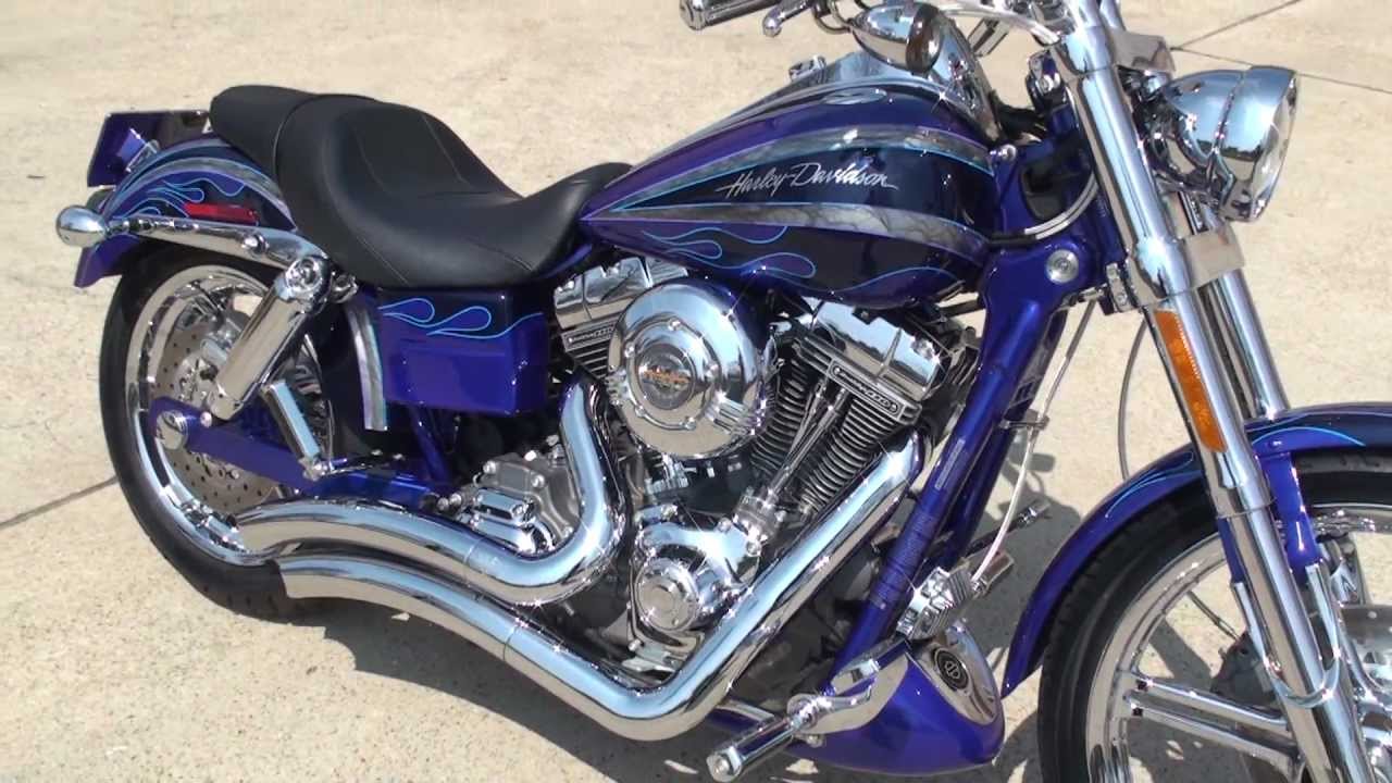 HD VIDEO 2008 HARLEY DAVIDSON DYNA SCREAMIN EAGLE FXDSE2 MOTORCYCLE FOR SALE SEE WWW.SUNSETMILAN.COM