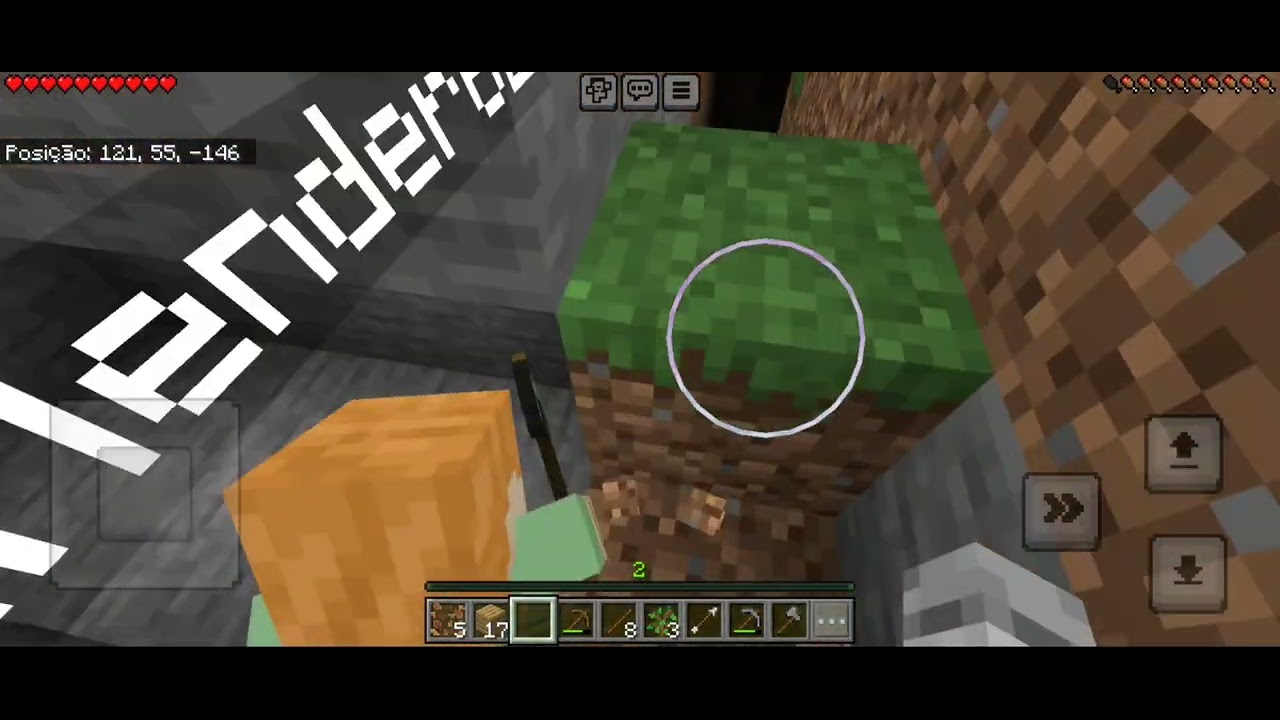 Jogando minecraft com meus amigos parte 1 (auroracraft é o nome da serie)