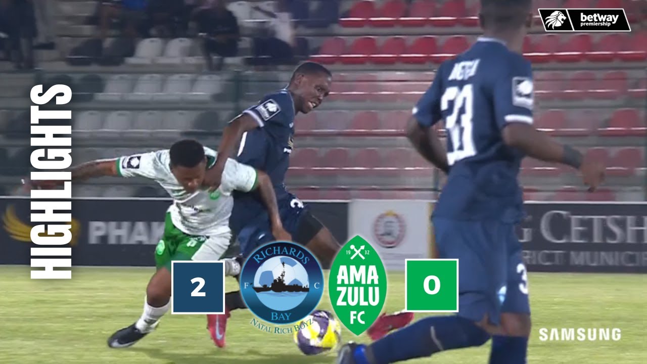 Richards bay vs Amazulu Match Highlights | Betway Premiership | PSL #BetwayPrem #BetwayPremiership