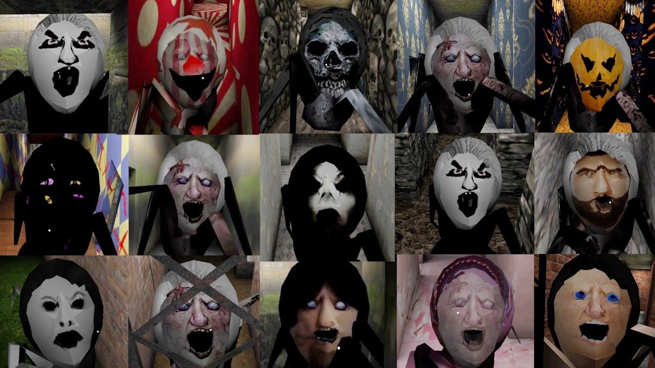 Angelina Spider jumpscare | Granny v1.8 Slendrina X Mod+Granny v1.8 Cherry Mod+Granny Turkey Mod +