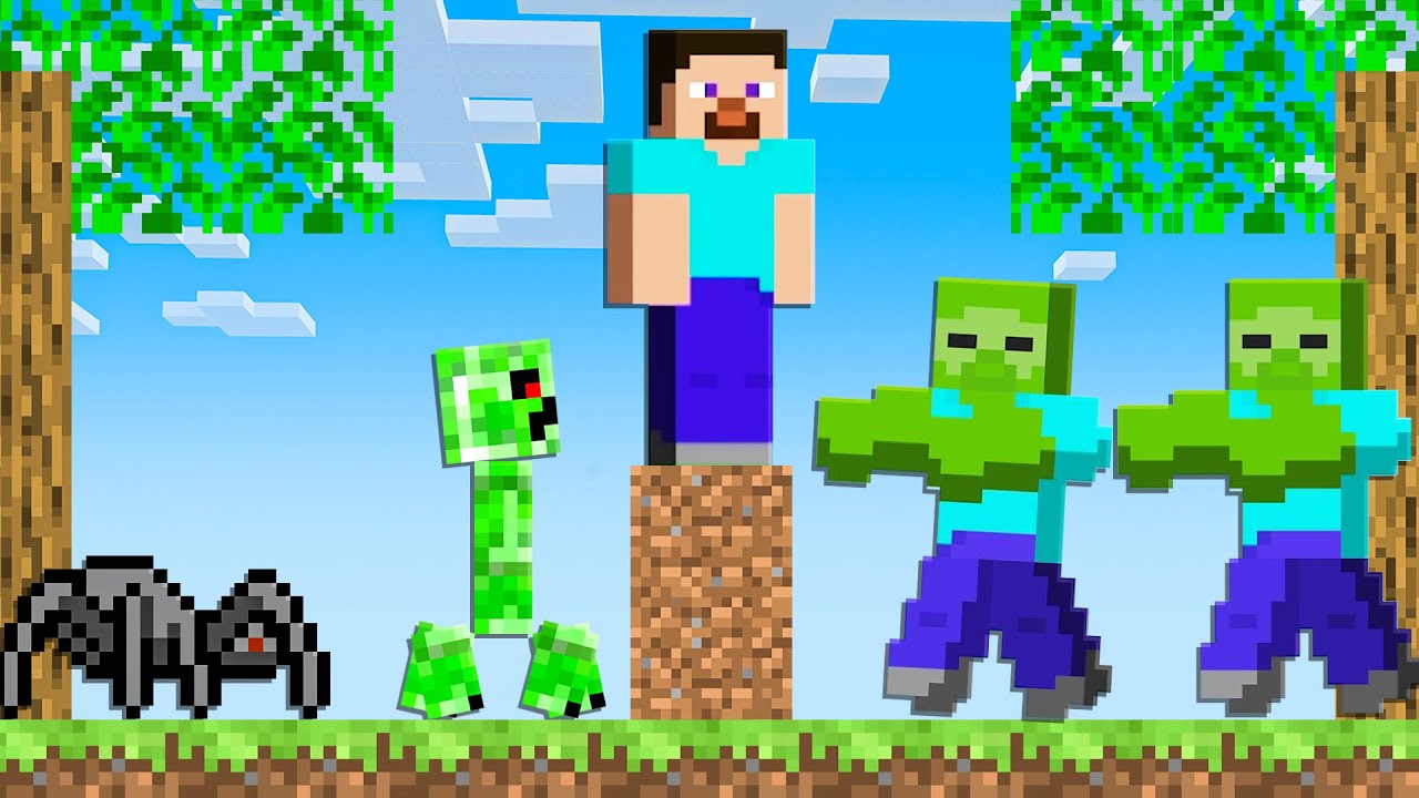 I Fooled My Friend with 2D MINECRAFT!