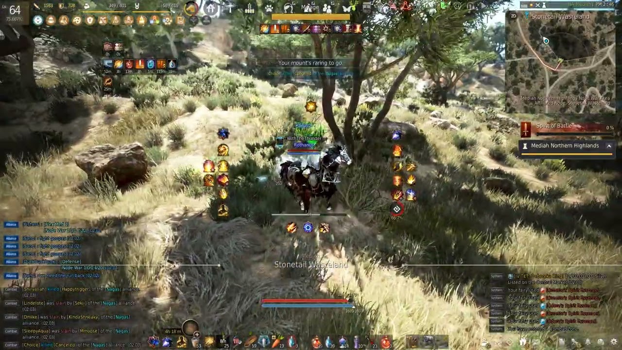 Family kill one and the others run, and they are allies, let me TAG