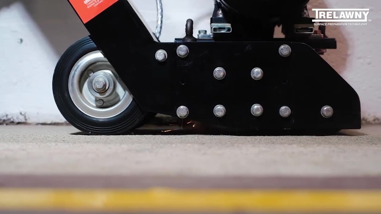 Trelawny SPT Surface Preparation Equipment in Action