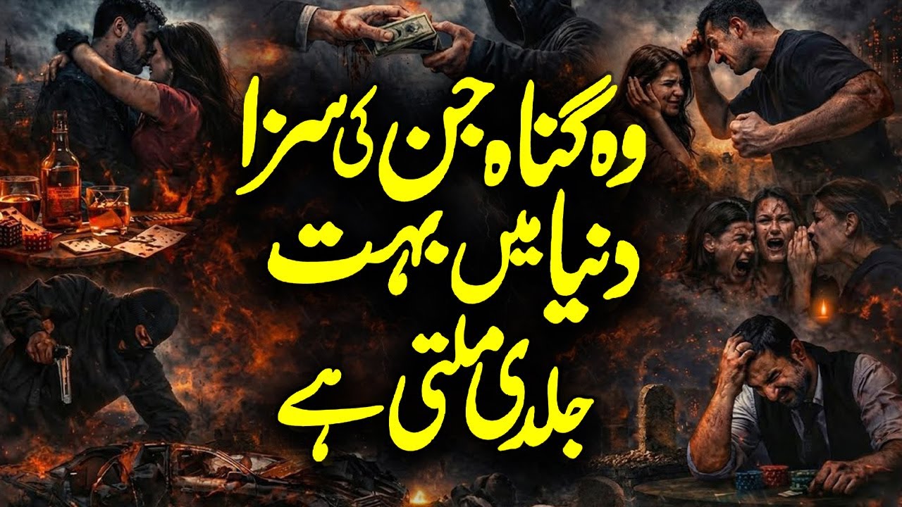 Wo Gunah Jin Ki Saza Dunya May He Milti Ha | Gunah Ki Saza in Islam | Punishment of Sin | Meezan