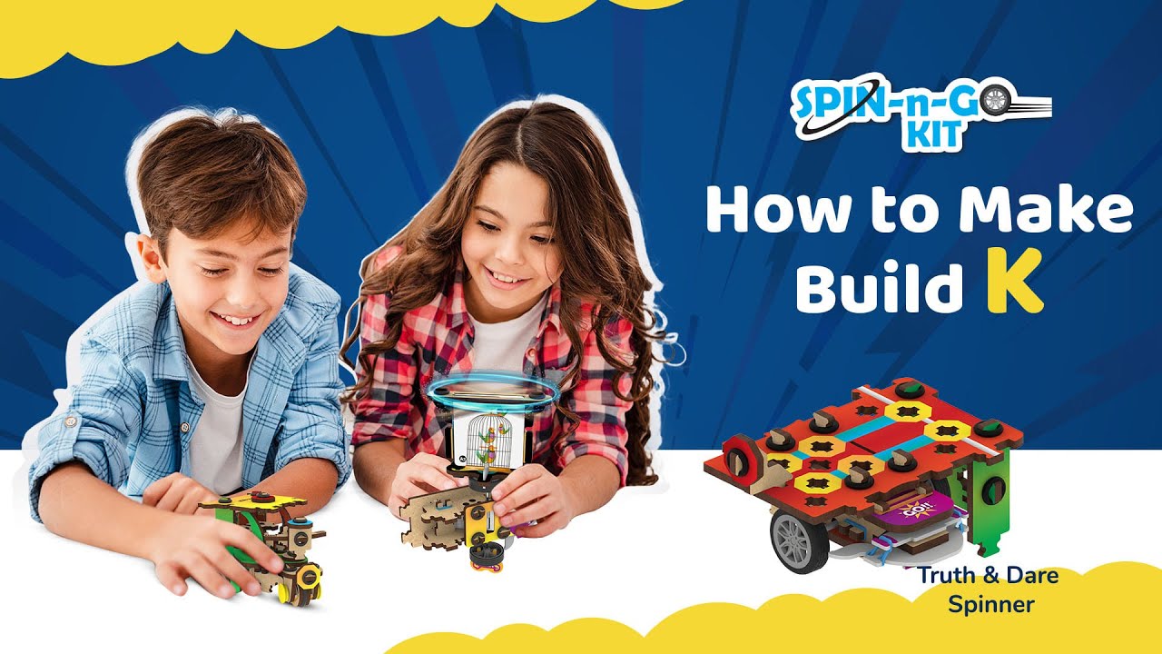 SMARTIVITY | Spin &lsquo;n' Go Kit | How to Make | Build K: Truth & Dare Spinner