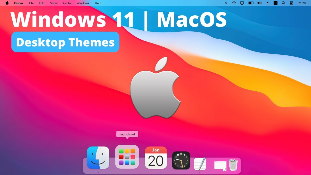 Mempercantik Tampilan Windows 11 Menjadi Apple MacOS