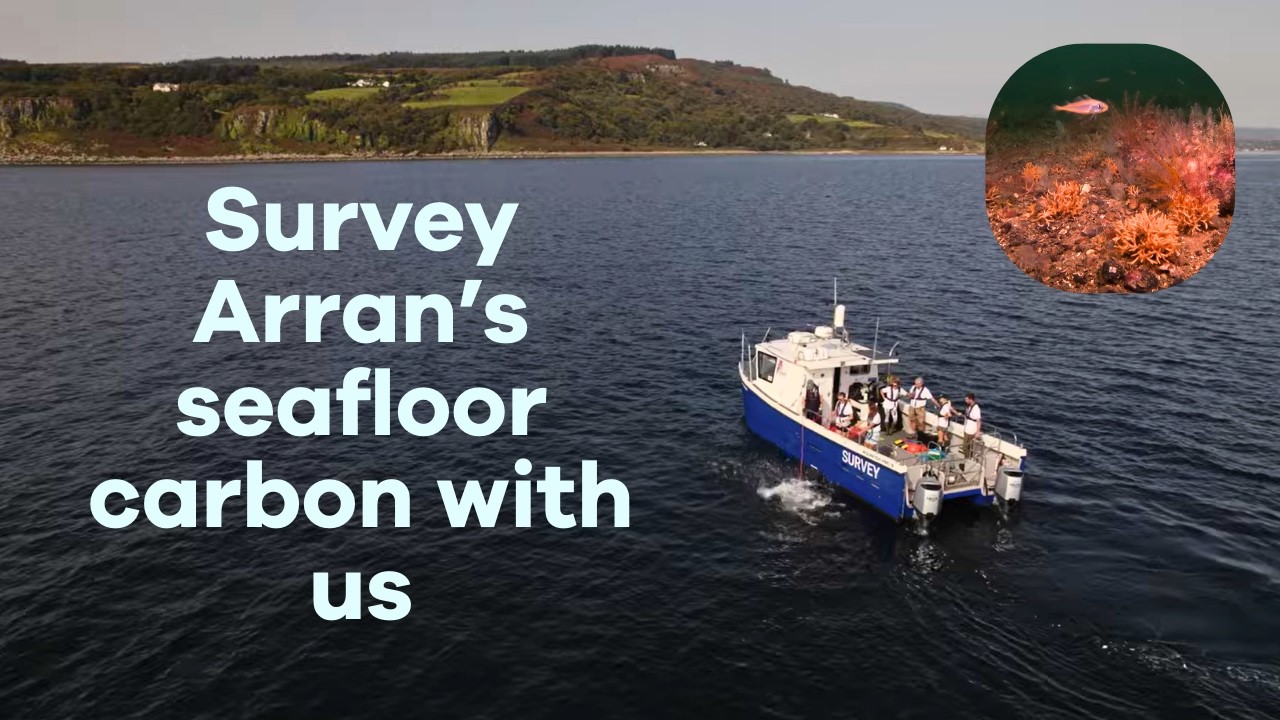 The first ever study on Arran's seafloor carbon