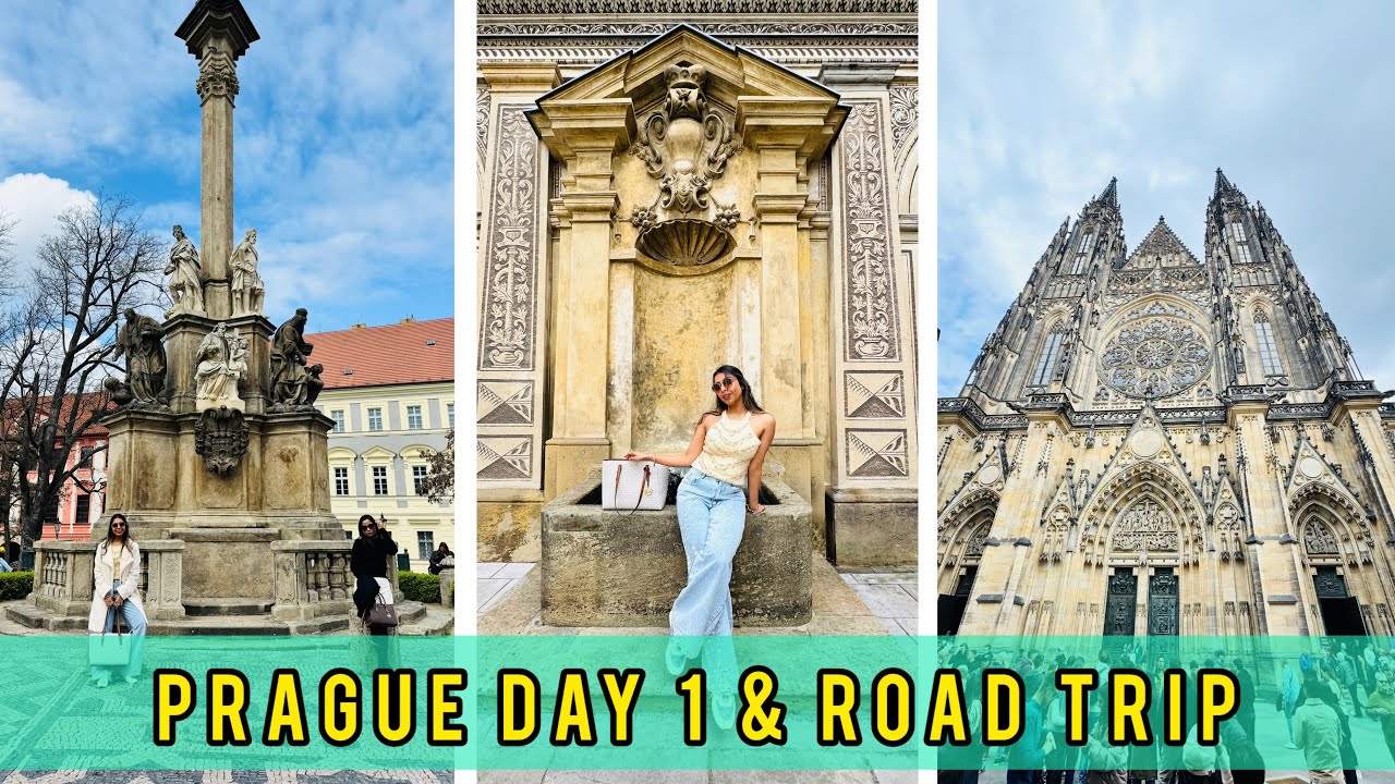 Prague Day 1 | Eindhoven to Prague |  Travel Diaries | Europe Tour | Road Trip |