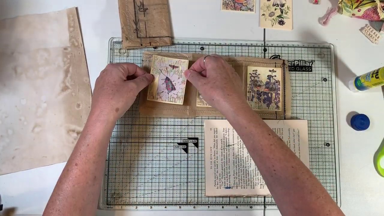 Tutorial - Sewing Pattern Trifold Ephemera