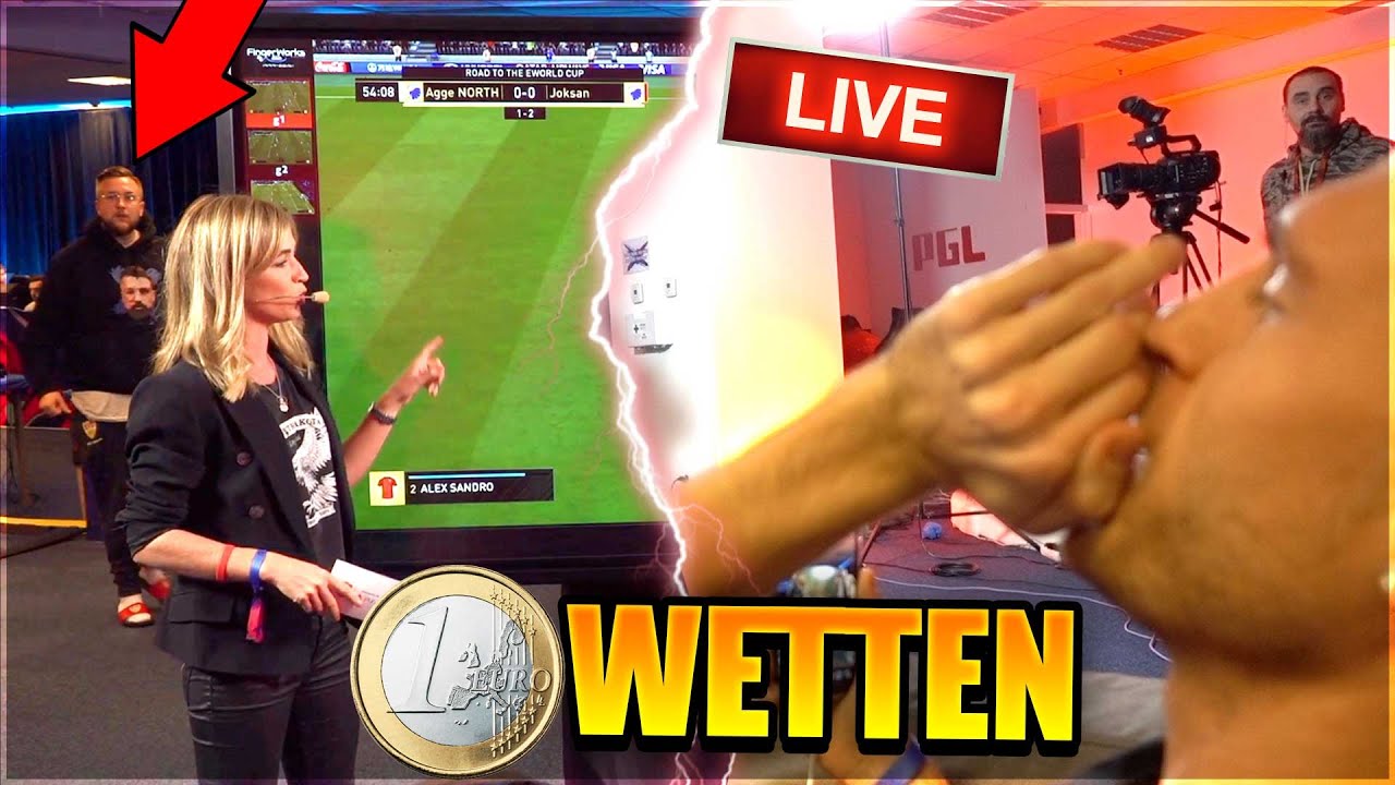 LIVESTREAM GECRASHT 😱😂 1€ WETTEN beim FUT CHAMPIONS CUP in BUKAREST !!