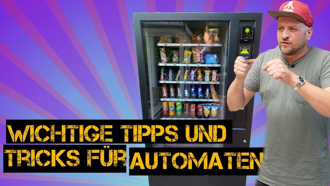 Tipps für Getränke und Snackautomaten Onkel Kramer Academy Vending Friday