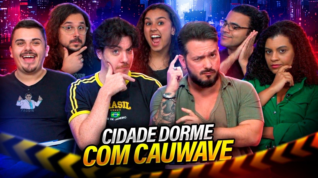 NETOLAB JOGA - CIDADE DORME COM CAUWAVE!