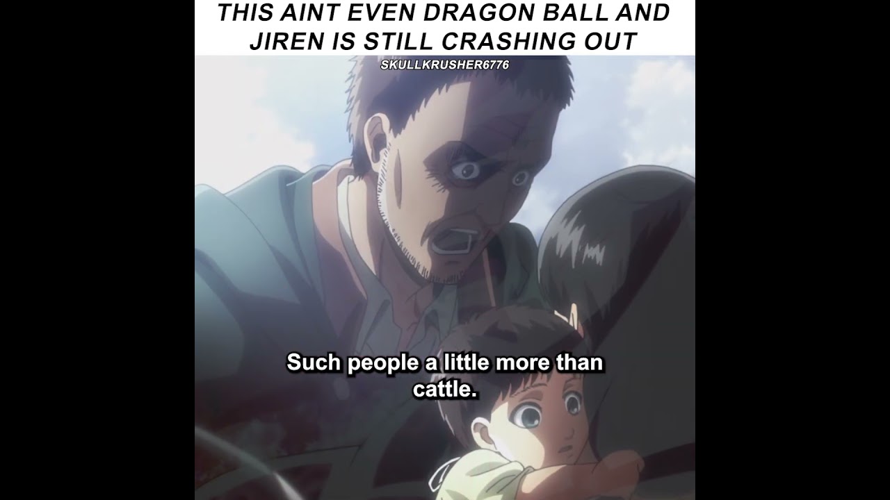 Jiren Always Crashing Out