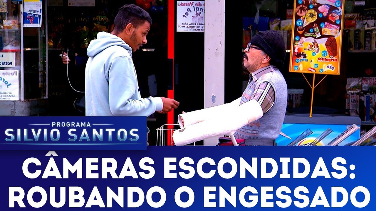 Roubando o Engessado | Câmeras Escondidas (16/09/18)