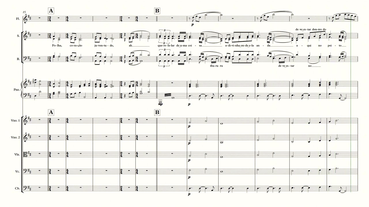 Coração de Estudante | Milton Nascimento | Arranjo para Coro e pequena Orquestra