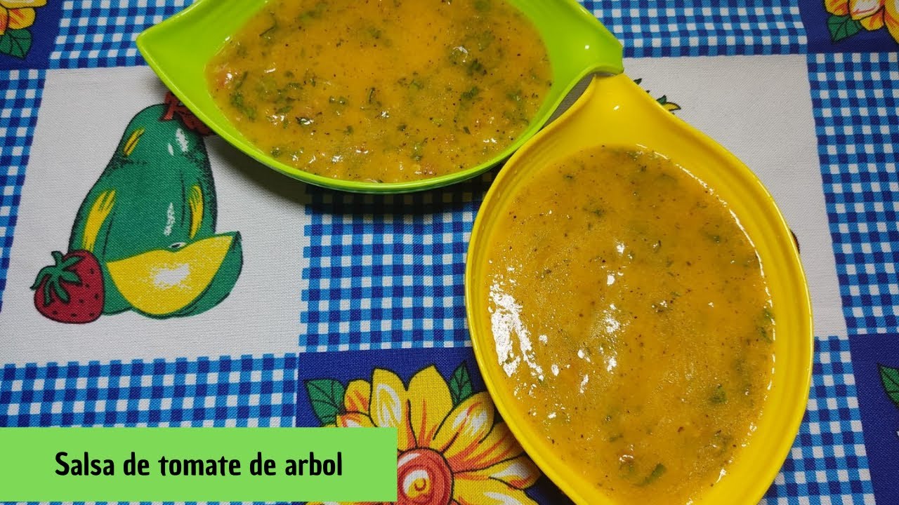 Cómo preparar salsa de tomate de arbol