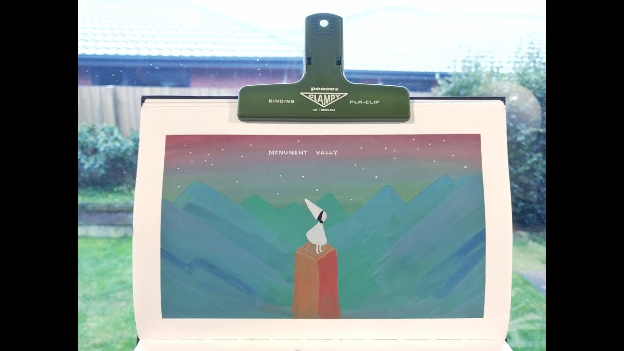 不是闷 | 翻翻看我的绘日记 NO.1 | Sketchbook Tour