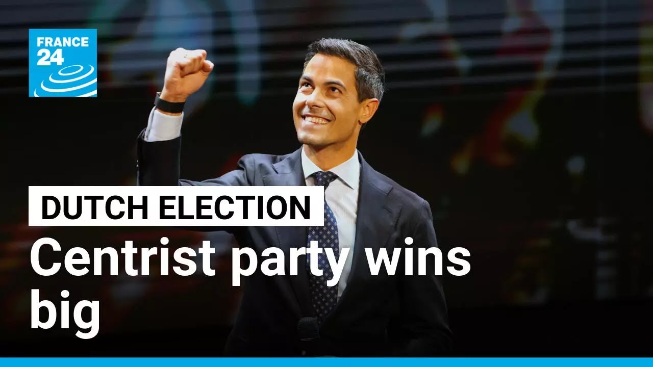 Dutch centrist D66 party wins big in election as far right loses support &bull; FRANCE 24 English