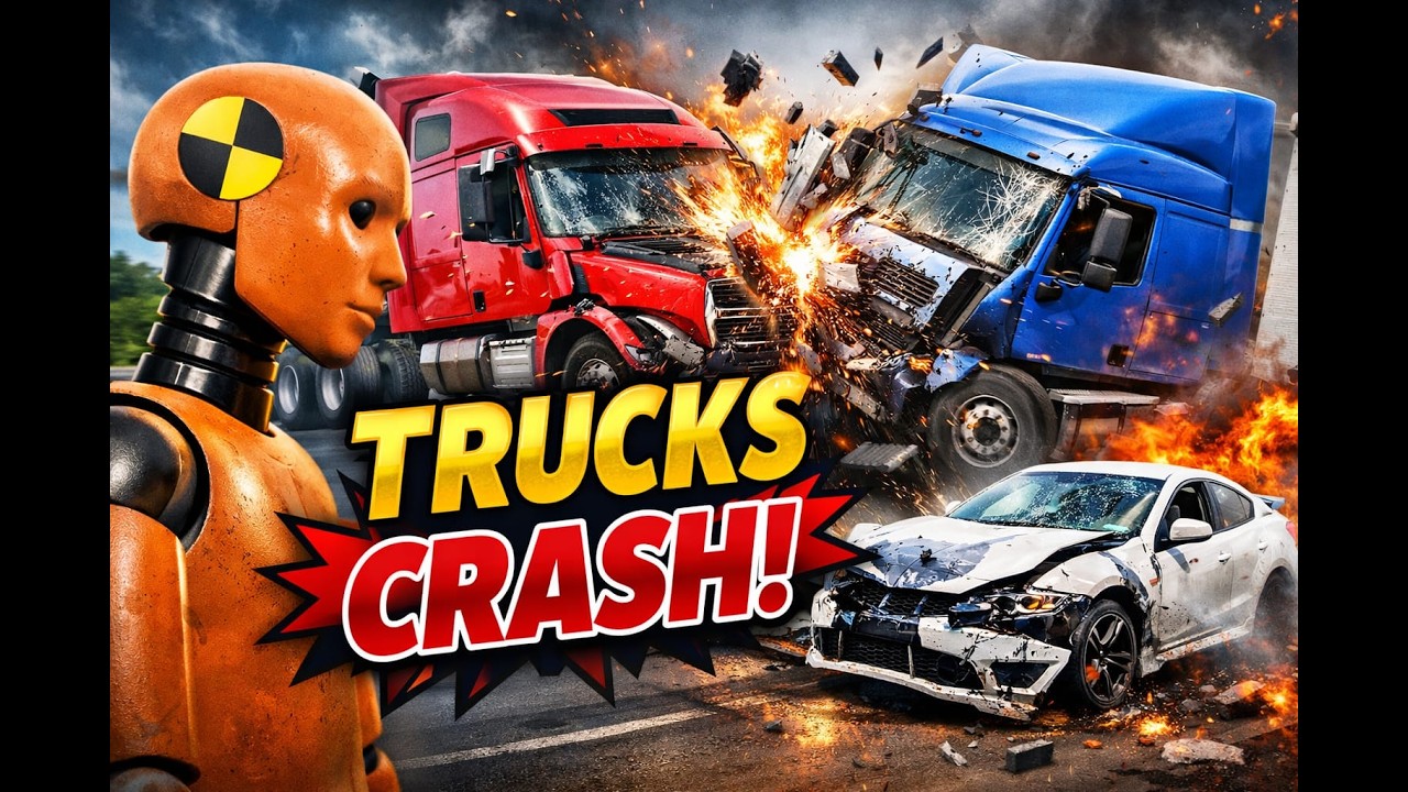 Cars Vs unfinished road #5 Challenge Ends in Total Destruction
