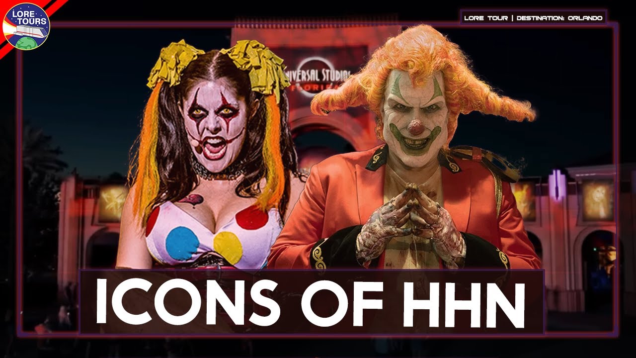 The Icons Of HHN - FULL Halloween Horror Nights Lore and Story
