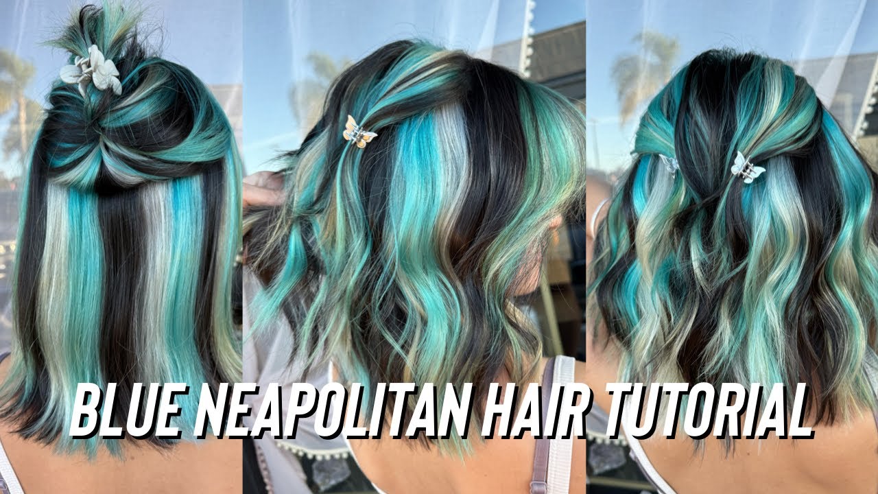 Ep. 29 Blue Neapolitan Hair Tutorial 