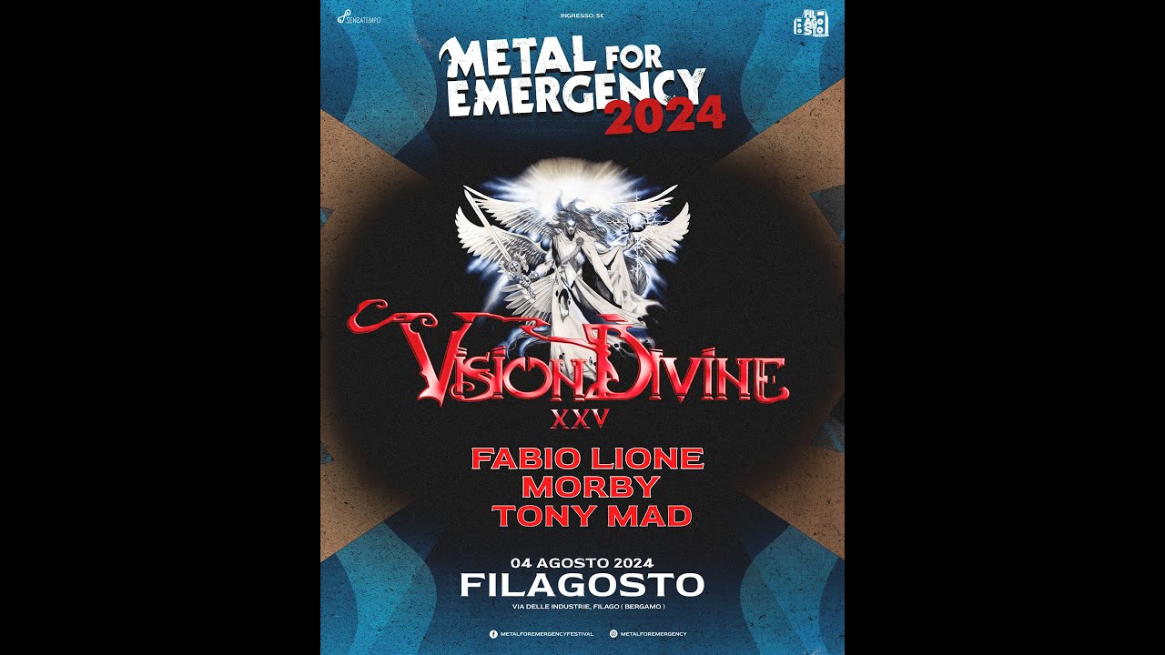 Vision Divine live @ Metal For Emergency 24   -  Full show