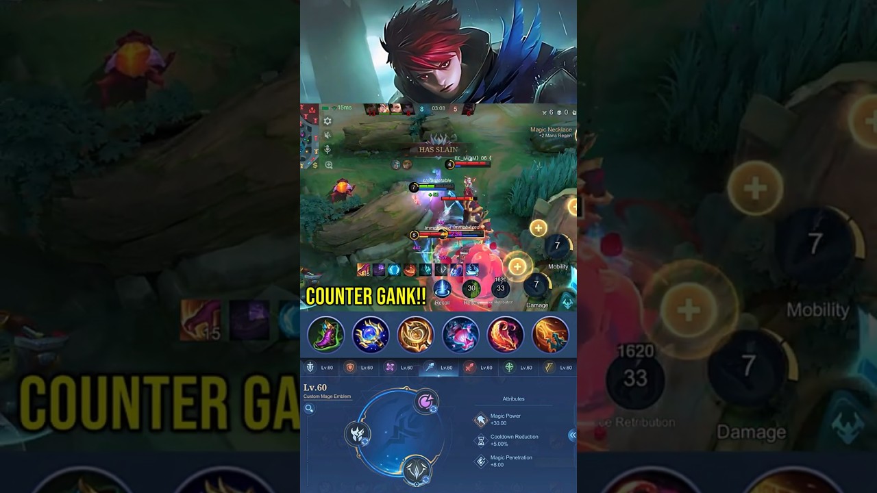 Perfect Counter Gank!! Julian Deadly Jungler (Part 4) - MLBB #gameplayproplayer #julian #MLBB