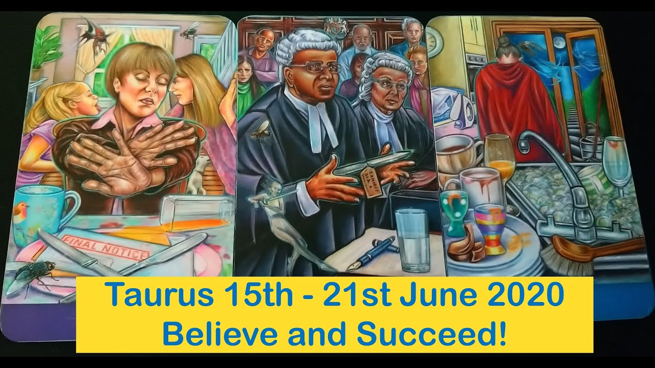 TAURUS 15TH -  21ST JUNE 2020 WEEK AHEAD TAROT - GENERAL, CAREER AND LOVE: RELEASE AND SUCCEED
