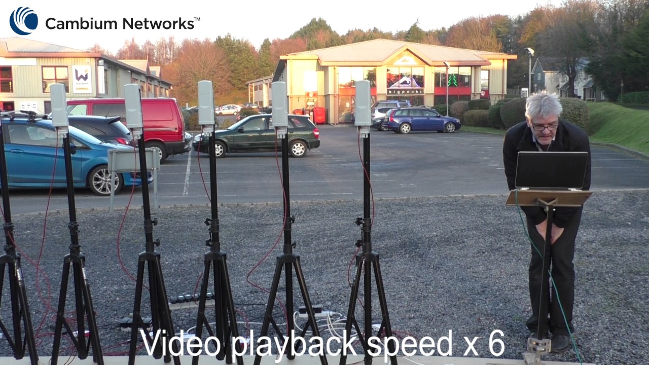 PMP 450m 500 Mbps Throughput Demonstration