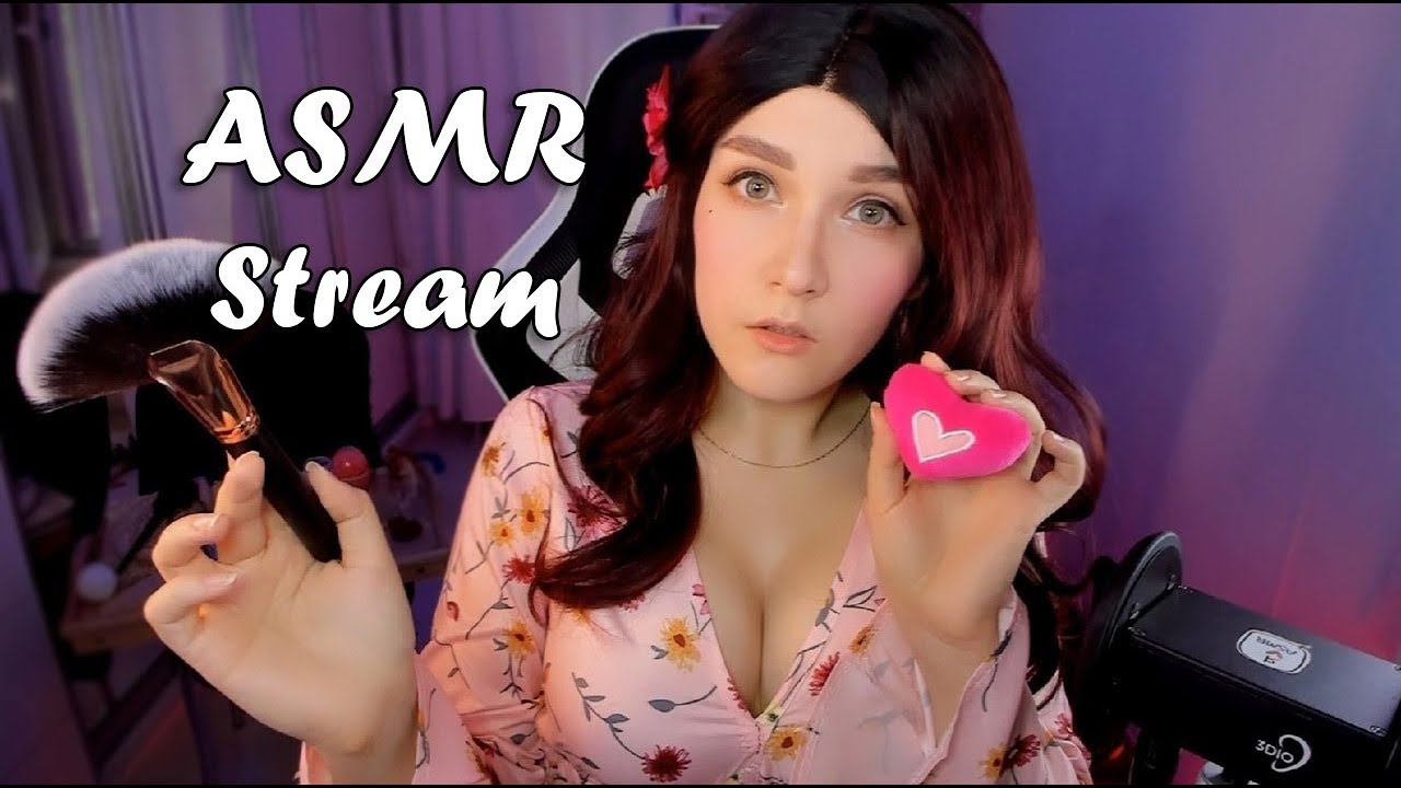 АСМР Стрим KittyKlaw запись от [22.06.19] 🎧🌸 [ASMR Stream Reupload]