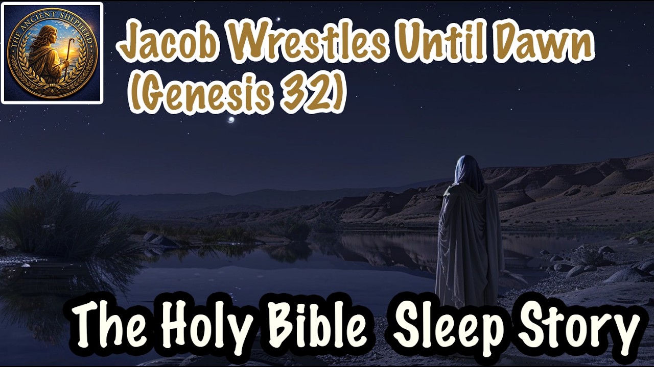 Bible Story for Sleep & Peace | Jacob Wrestles Until Dawn (Genesis 32)