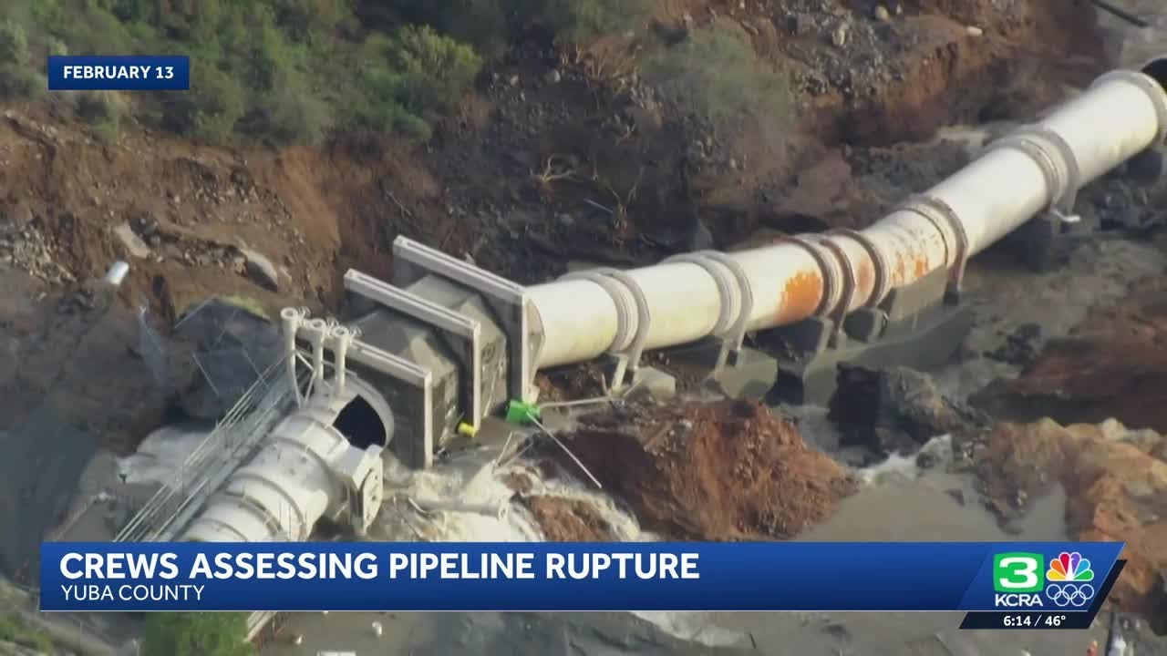 Yuba Water Agency begins to assess damage from pipe rupture at New Colgate Powerhouse