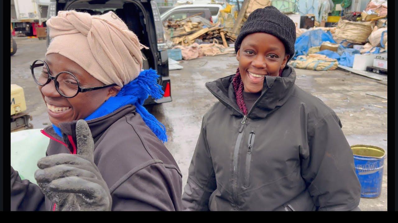Loading container in Chiba - Japan 🇯🇵🇺🇬 edrin kalema 