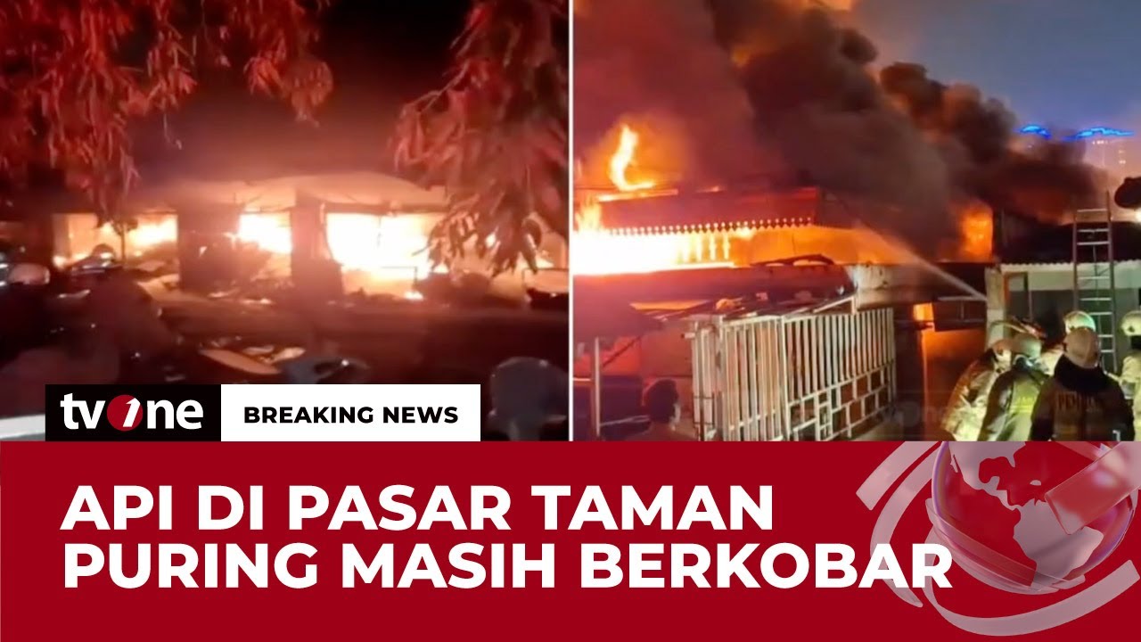Api Semakin Membesar, Petugas Damkar Kesulitan Mencari Sumber Air | Breaking News tvOne